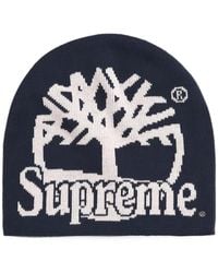 Supreme - X Timberland Logo-Detail Beanie Hat - Lyst