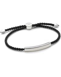 Monica Vinader - Linear Cord Bracelet - Lyst