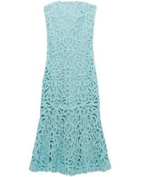 Jonathan Simkhai - Clairis Guipure-Lace Bustier Fitted Midi Dress - Lyst