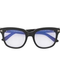 Tom Ford - Eyewear Square Frame Bluelight - Lyst