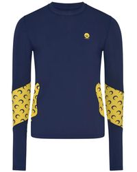 Marine Serre - Haut Athleisure Ls À Imprimé Lune - Lyst