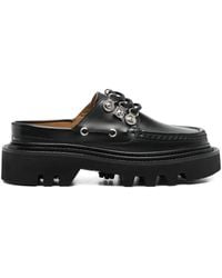Toga - Mules En Cuir À Ornements - Lyst