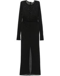 Blumarine - Sheer Maxi Dress - Lyst