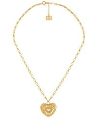 Isharya - Collar Con Colgante De Corazón - Lyst