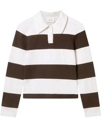 Axel Arigato - Karla Striped-Pattern Polo Top - Lyst