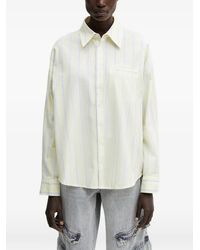 WRSTBHVR - Tavi Vertical-Stripe Shirt - Lyst