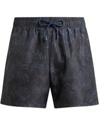 Etro - Floral-Print Swim Shorts - Lyst