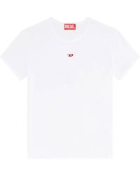 DIESEL - T-reg-d Cotton T-shirt - Lyst