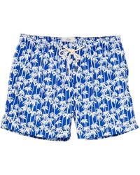 Peninsula - Panama Badeshorts Mit Palmen-Print - Lyst