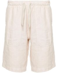 Zadig & Voltaire - Drawstring-Waist Linen Shorts - Lyst