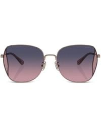 COACH - Gradient Geometric-Frame Sunglasses - Lyst