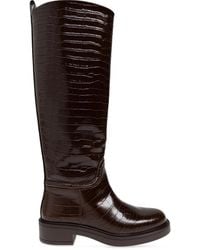 Stuart Weitzman - Leather Boots Celia - Lyst