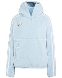 adidas - X Jennie Adiluna Season 2 Fleece Half-Zip Hoodie - Lyst