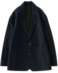Studio Nicholson - Conde Blazer Met Opgestikte Zak - Lyst