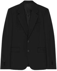 Givenchy - Wollen Blazer Met Enkele Rij Knopen - Lyst