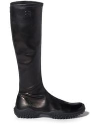 Miu Miu - Stretch Nappa Leather Boots - Lyst