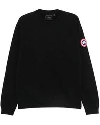 Canada Goose - Loon Logo-Patch Sweater - Lyst