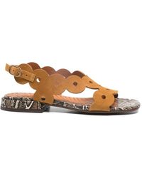 Chie Mihara - Sandalen Aus Wildleder - Lyst