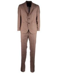 Colamarino - Striped Buttoned Suit - Lyst