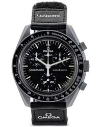 Omega - Xswatch Moonswatch Mission To The Moon 42Mm Watch - Lyst