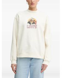 Levi's - Graphic-Print High-Neck Sweater - Lyst