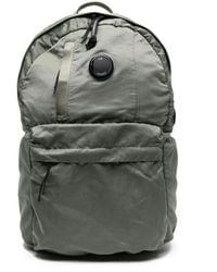 C.P. Company - Lens-detail Satin-finish Backpack - Lyst