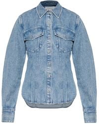 Rag & Bone - Camisa vaquera Annie - Lyst