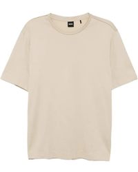 BOSS - Crew-Neck Short-Sleeve T-Shirt - Lyst