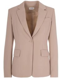 P.A.R.O.S.H. - Blazer À Simple Boutonnage - Lyst