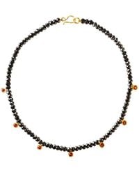 Elhanati - 18Kt Ramona Sapphire And Spinel Necklace - Lyst