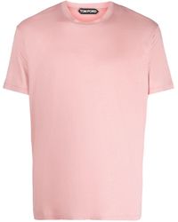 Tom Ford - Round-neck Short-sleeve T-shirt - Lyst