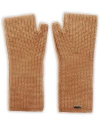 Herno - Ribbed-Knit Gloves - Lyst