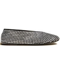 KHAITE - The Marcy Ballet Flats With Rhinestones - Lyst