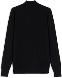 Brooks Brothers - Merinopullover Mit Stehkragen - Lyst