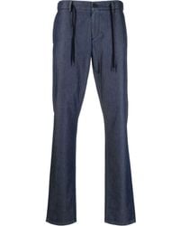 Canali - Pantalones con cordones en la cintura - Lyst