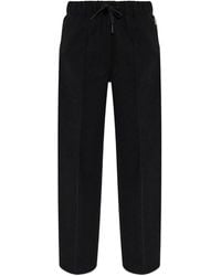 Moncler - Drawstring Logo Track Pants - Lyst