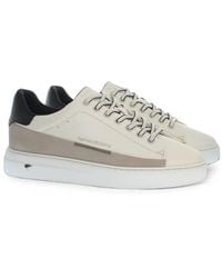 Harmont & Blaine - Leather Panelled Sneakers - Lyst