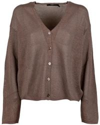 Seventy - V-Neck Cardigan - Lyst