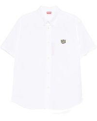 KENZO - Camisa Wild Tiger Con Bordado - Lyst