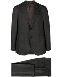 Caruso - Single-breasted Wool Suit - Lyst