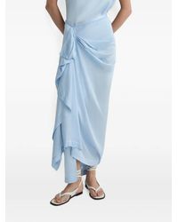 Bondi Born - Ardea Draped Maxi Skirt - Lyst