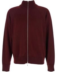 Jil Sander - Zip-Up High-Neck Cardigan - Lyst