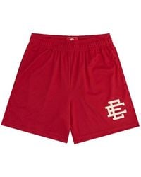 Eric Emanuel - Logo-Print Mesh Shorts - Lyst