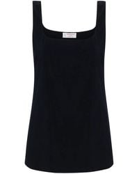 Alberto Biani - Stretch-Design Sleeveless Top - Lyst