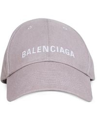 Balenciaga - Baseballkappe Mit Logo-Stickerei - Lyst