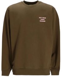 Drole de Monsieur - Embroidered Cotton Sweatshirt - Lyst