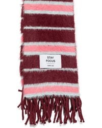 Verb to Do - Striped Fringed Scarf - Lyst