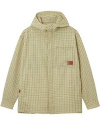 Chocoolate - Hooded Checked Jacket - Lyst