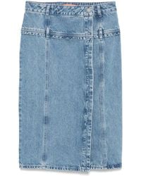 Stine Goya - Gonna Midi Denim - Lyst