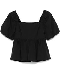 Maje - Puff-Sleeves Blouse - Lyst